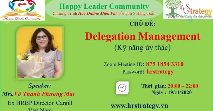 Delegation Management (Kỹ năng ủy thác)
