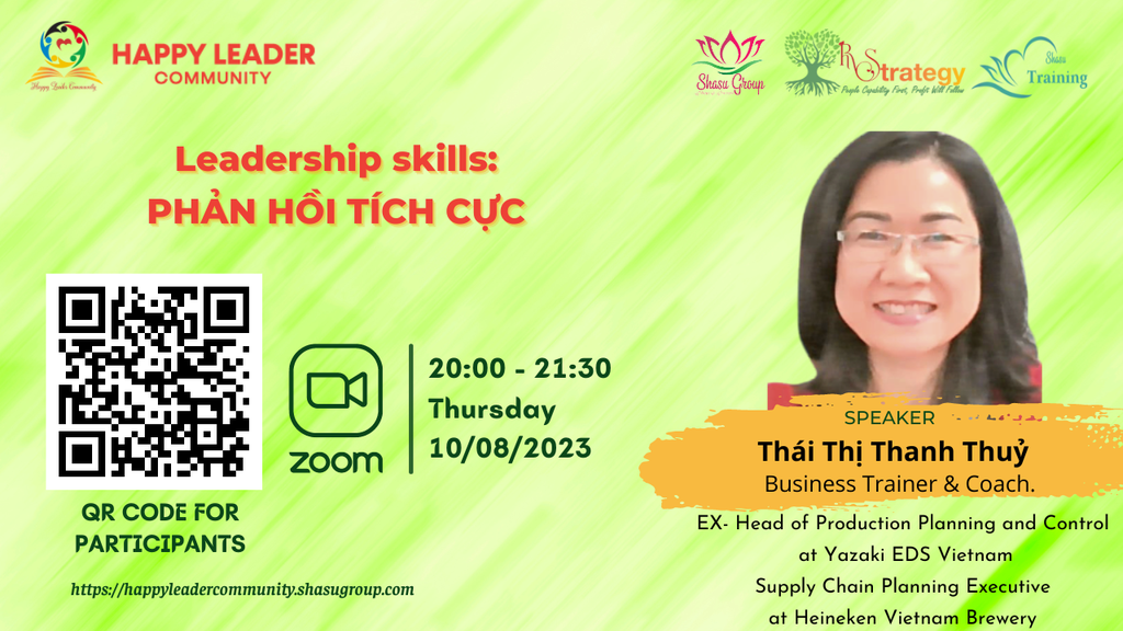 Leader skills: PHẢN HỒI TÍCH CỰC