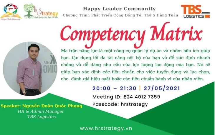 Competency Matrix (Ma Trận Năng Lực )
